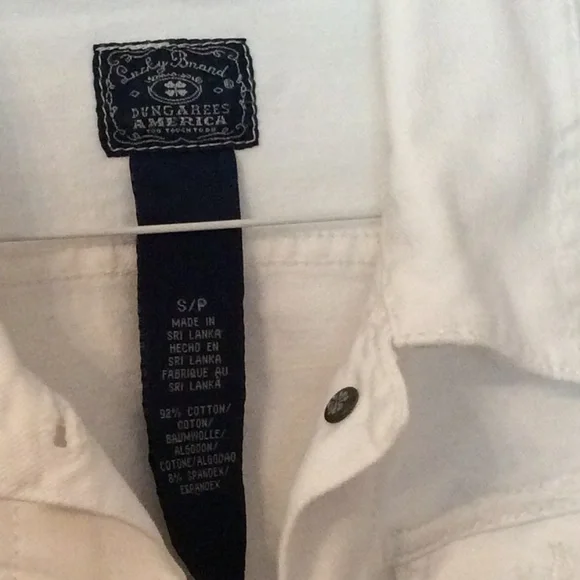 Lucky Brand White Denim Jacket - Picture 5 of 5